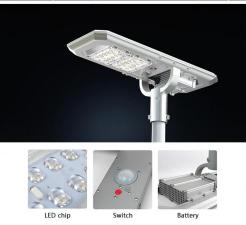 Уличный светодиодный светильник на солнечных батареях 20W. "ATLAS M" Уличный светодиодный светильник на солнечных батареях 20W. "ATLAS M"