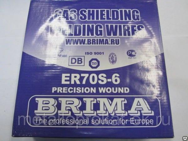 Проволока сварочная медная 0. 8 мм BRIMA ER70S-6 15 кг купить по цене ...