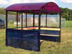 Беседка Семейная без фронтонов