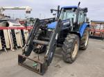 Трактор с/х New Holland TS Series TS110 модификация сельскохозяйственный трактор средний класс гв 2001 – 2003 кабина 4х4 КУН наработка 8063 мч синий