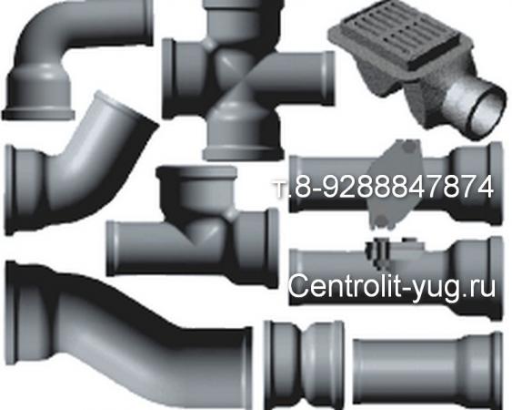 Трубы чугунные канализационные купить по цене 740 руб. в Краснодаре на ...