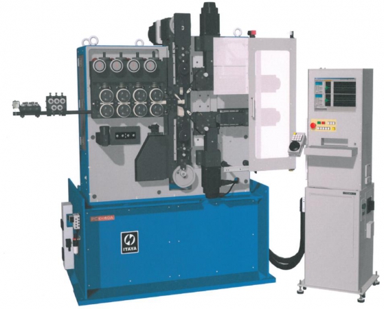 станок для изготовления пружин