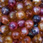 2010 Бусины пластиковые, акрил, 'дымка' с АВ шиммером, круглые, 10мм, 50гр, Astra&Craft микс