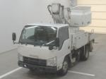 Автовышка Isuzu Elf N Series VI поколение кузов NKR85AN класс автогидроподъёмник Tadano AT-100TT гв 2012 высота подъема люльки 10.5 м пробег 110 т.км белый