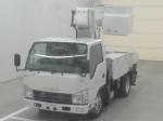 Автовышка Isuzu Elf N Series VI поколение кузов NKR85AN класс автогидроподъёмник Aichi SH11A гв 2013 высота подъема люльки 13.5 м пробег 63 т.км белый