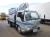 Автовышка Isuzu Elf N Series VI поколение кузов NKR85AN класс автогидроподъёмник Tadano AT-100TT гв 2018 высота подъема люльки 10.5 м пробег 40 т.км серебристый