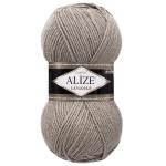 Пряжа ALIZE 'Lanagold' 100гр., 240м (49% шерсть, 51% акрил) 990 пепельный беж