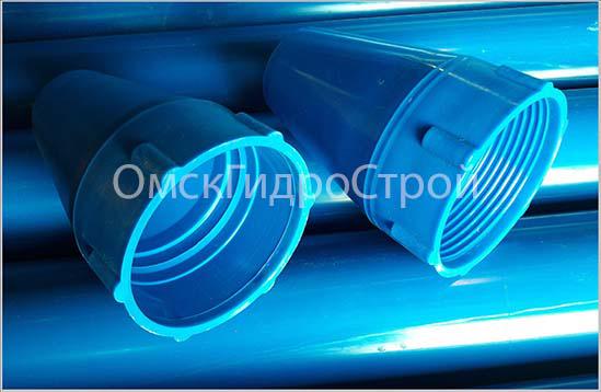 Труба обсадная для скважин нПВХ 125, 140, 165 мм с резьбой купить по ...