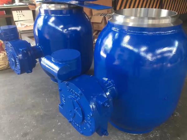 Кран шаровой цельносварной под приварку Ру16 Ду500 редуктор купить по ...