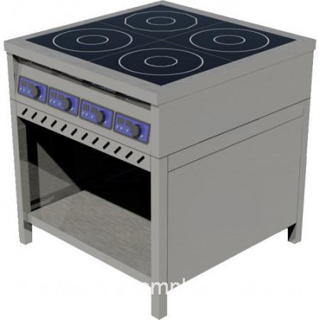 Плита индукционная ЦМИ ПИ-4 380 В 14 кВт закрытая купить по цене 129200 ...