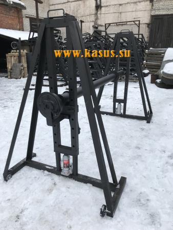 Кабельный домкрат гидравлический с тормозом ДГ-10Т купить по цене 91000 ...