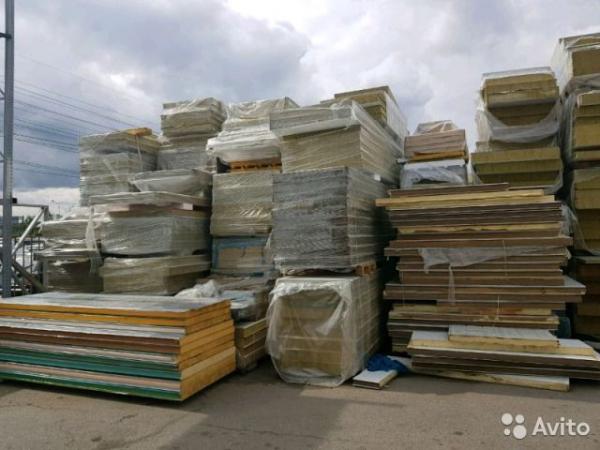 Сэндвич панели стеновые минвата 150 мм, 12 м купить по цене 900 ₽ в ...