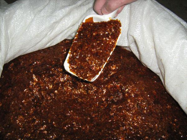 Шеллак натуральный не осветленный ТУ 84-226-71 Индия купить по цене ...
