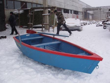 Деревянная лодка «Кефаль» ЛШ-128-мини (бакфанера) купить по цене 11000 ...
