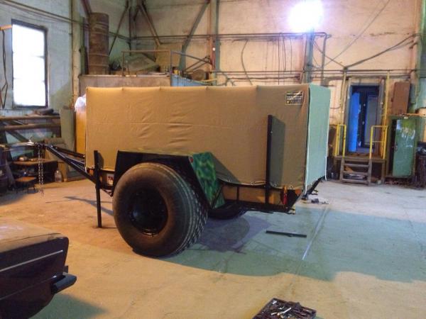 Производство тентов для легковых прицепов купить по цене 5000 ₽ в ...