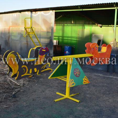 Детские качели К-21 - балансир купить в Москве на PromPortal.Su (ID#966028)
