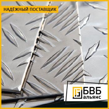 Лист алюминиевый рифленый 2 мм Дуэт купить по цене 351 ₽ в ...