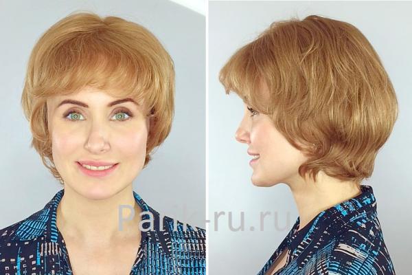 Парик из натурального волоса Leila Mono купить по цене 16900 ₽ в Москве ...