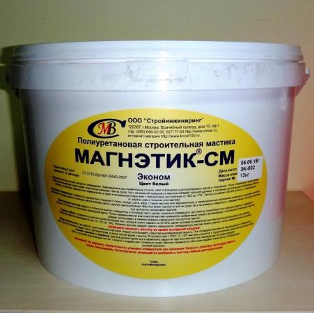 Мастика для межпанельных швов 2К Магнэтик СМ экн 13кг купить по цене ...