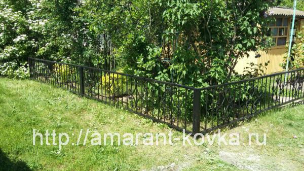 Металлическое газонное ограждение купить в Москве по цене 2800 ₽ - ООО ...