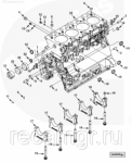 Блок цилиндров Cummins 3.3 4941114 4941116 4941115