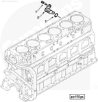 Форсунка охлаждения поршня двигателя Cummins N14 4058947 3082522 3068526