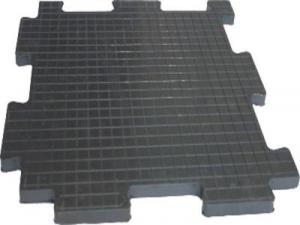 Резиновое сборное покрытие для пола промышленных помещений Унидор – Клетка