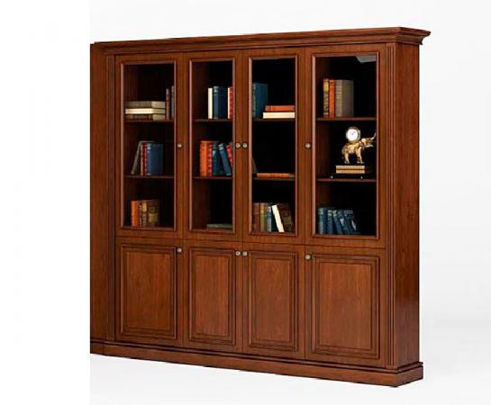 Шкаф со стеклянными и деревянными дверцами IN-2021 купить по цене ...