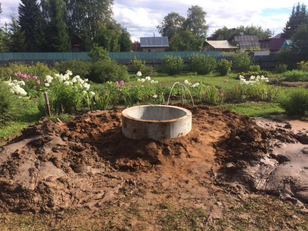 Питьевой колодец из ЖБ колец \"под ключ\". купить по цене 4500 ₽ в Перми ...