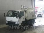 Автовышка мостовая Isuzu Elf N Series VI поколение кузов NKS85AN класс автогидроподъёмник Aichi SE08C SkyMaster гв 2008 высота подъема люльки 10,5 м привод 4х4 пробег 229 т.км белый