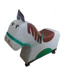 Мягкая каталка на колесиках Пони