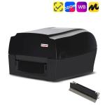 Комплект: термотрансферный принтер этикеток MERTECH TLP300 TERRA NOVA с отделителем (Ethernet, RS232, USB) black