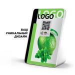 Дисплей QR кодов Mertech Brand (под брендирование) с АКБ