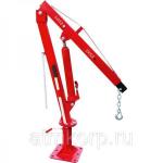 Легкий кран манипулятор acid bell type КМУ 500 кг ручной гидравлический