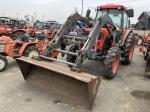 Трактор с/х Kubota GM Series Grandmax (Grand Max) GM90 модификация сельскохозяйственный трактор средний класс гв 1998 – 2207 кабина 4х4 КУН ковш наработка 3287 мч красный