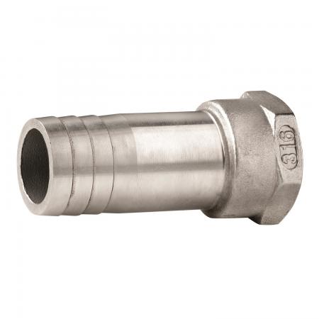 Штуцер прямой из нержавеющей стали с резьбой Vetus V-quipment QA05FG-35 ...