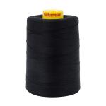 702358 Нить Mara 30/3000 м для отстрочки, 100% полиэстер Gutermann 2111 ультра-черный