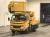 Автовышка Hino Dutro 300 Series рестайлинг I-го поколения кузов XZU354E класс автогидроподъёмник Aichi SH15B Skymaster гв 2008 рабочая высота люльки 17 м пробег 102 т.км желтый