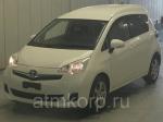 Компактвэн Toyota Ractis кузов NSP122 модификация X Welcab Slope Type пассажир инвалид выдвижная аппарель для заезда коляски в салон минивэн гв 2014 пробег 21 т.км белый