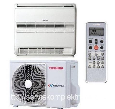 Инверторная консольная (напольная) сплит-система TOSHIBA RAS-B13UFV-E ...