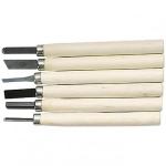 Набор резцов по дереву, 6 шт, Sparta