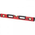 Уровень алюминиевый, 2000 мм, фрезерованный, 3 глазка, две эргономичные ручки Matrix