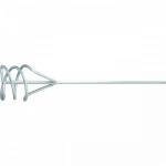 Миксер из оцинкованной стали, D 60 мм, L 400 мм, для красок и штукатурных смесей Сибртех