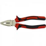 Плоскогубцы Nickel, никелированные 200 мм, двухкомпонентные рукоятки Matrix