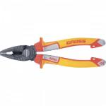 Плоскогубцы комбинированные, диэлектрические трехкомпонентные рукоятки до 1000 В, 180 мм Gross