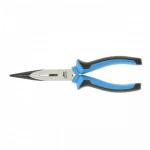 Длинногубцы прямые 200 мм, хром-ванадий, двухкомпонентные рукоятки Барс