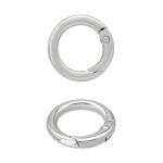 Карабин-кольцо 15мм (25*25мм), металл никель