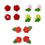 Набор декоративных элементов 'Розы', ассорти 12 шт