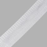 7210-9038 Лента термоклеевая для подшива брюк и штор, 25мм, 50м/упак белый