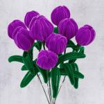 Набор для творчества из синельной проволоки №3, сиреневый